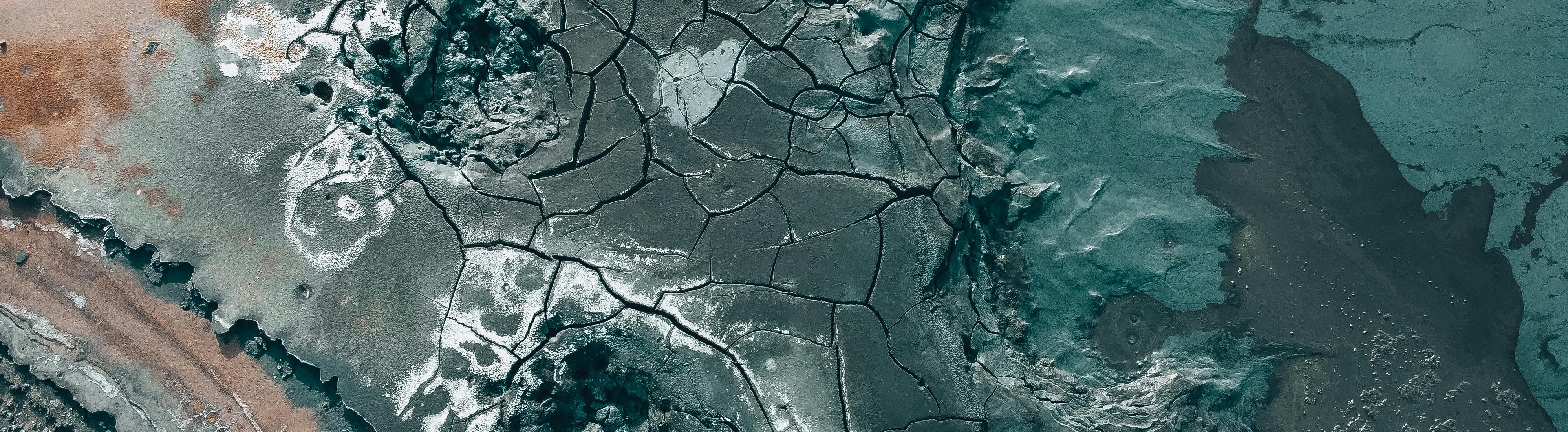 Atmospheric climate research-themed background for the About page